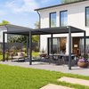 Contemporary Aluminum Pergola Customizable Minimalist Designs-Lightweight & Low-Maintenance