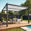 Lightweight and Sleek Aluminum Pergola-Space-Saving & Modern 