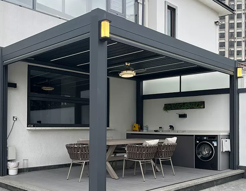 Aluminiowa pergola na najwyższym poziomie