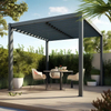 Lightweight and Sleek Aluminum Pergola-Space-Saving & Modern 