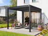 Contemporary Aluminum Pergola Customizable Minimalist Designs-Lightweight & Low-Maintenance