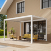 Modern Minimalist Aluminum Pergola - Effortless Elegance and Durable