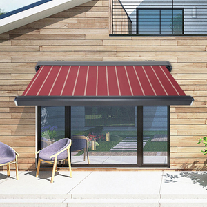 Hot Sale Outdoor Aluminum Frame Full Cassette Retractable Awnings