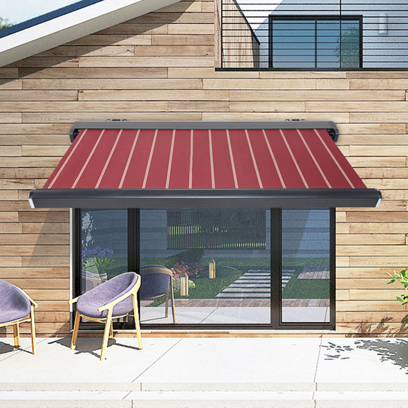 Hot Sale Outdoor Aluminum Frame Full Cassette Retractable Awnings