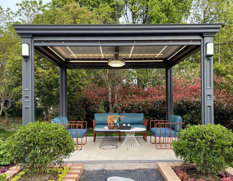 Aluminiowa pergola na najwyższym poziomie