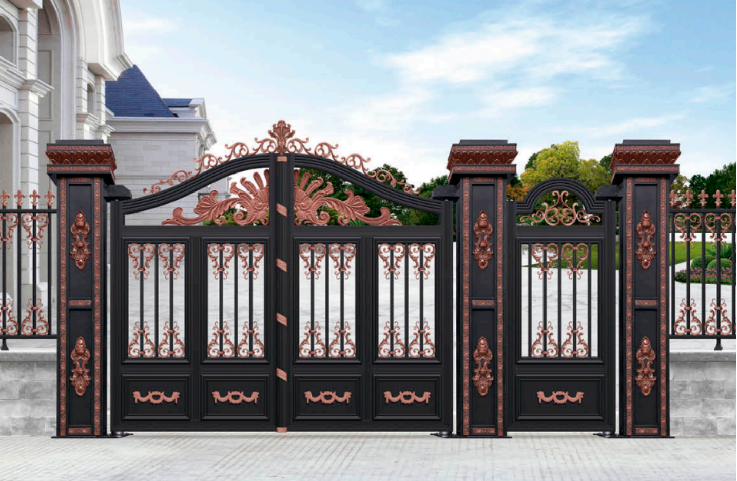Royal Garden Intelligent Courtyard Gate