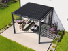 Contemporary Aluminum Pergola Customizable Minimalist Designs-Lightweight & Low-Maintenance