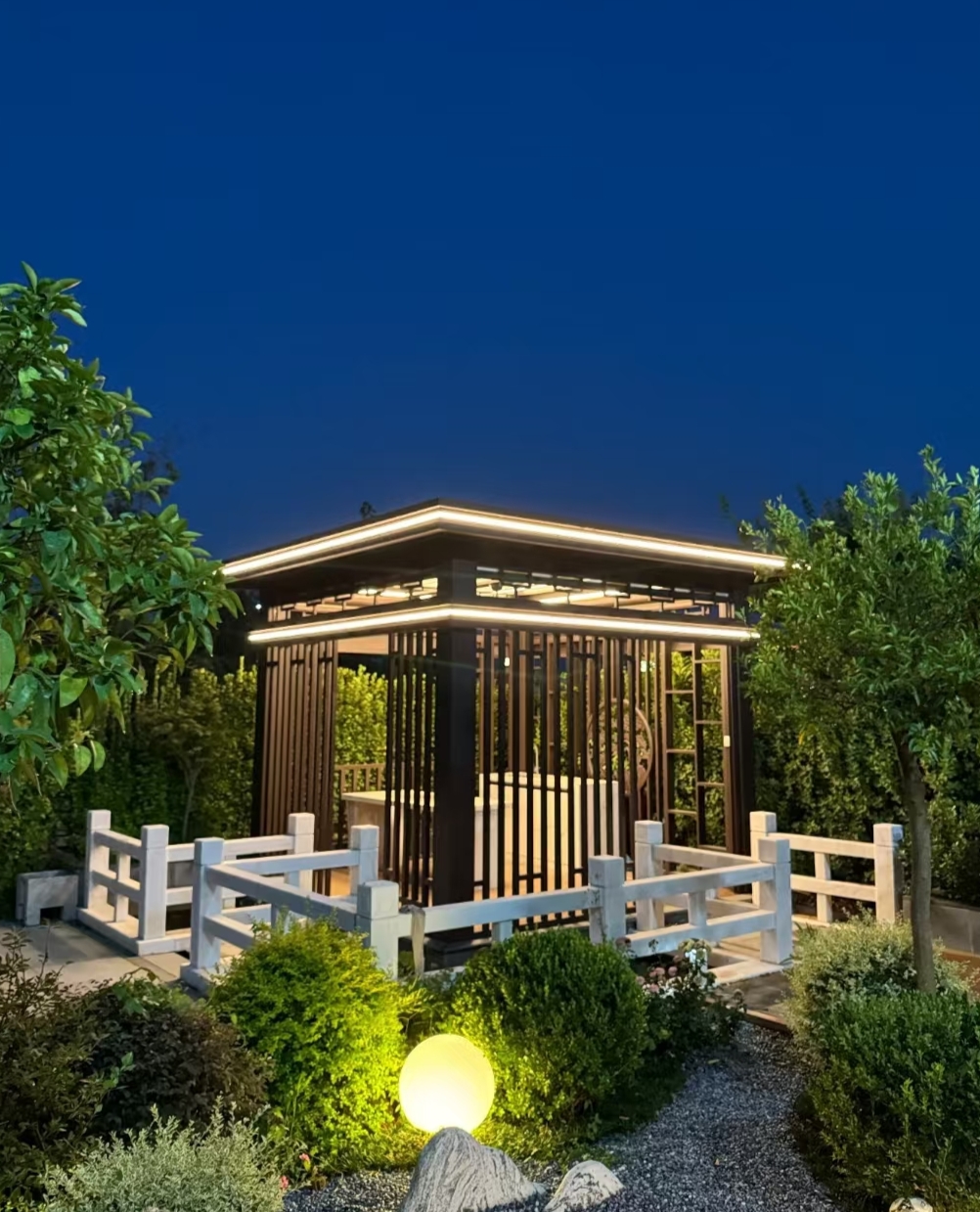 Squisita miscela in alluminio pergola-una di durata ed eleganza