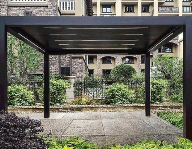 Prosty typ aluminiowy pergola