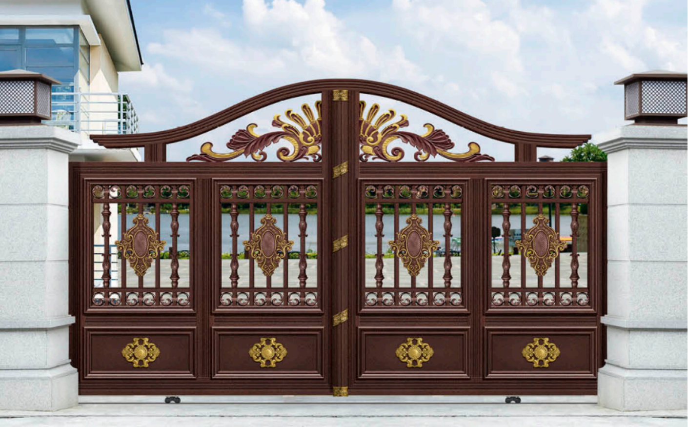 Royal Garden Intelligent Courtyard Gate