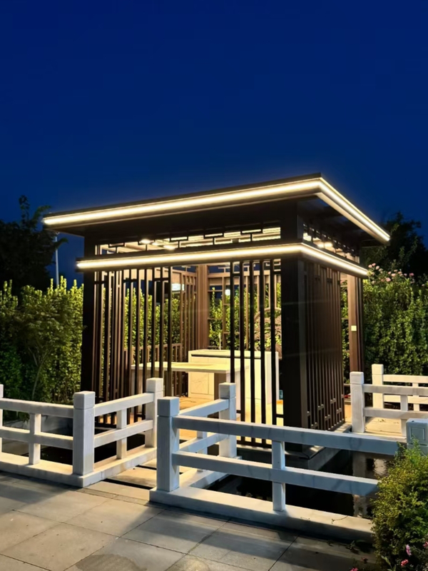 Squisita miscela in alluminio pergola-una di durata ed eleganza
