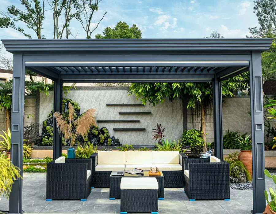 Pergola typu luksusowego
