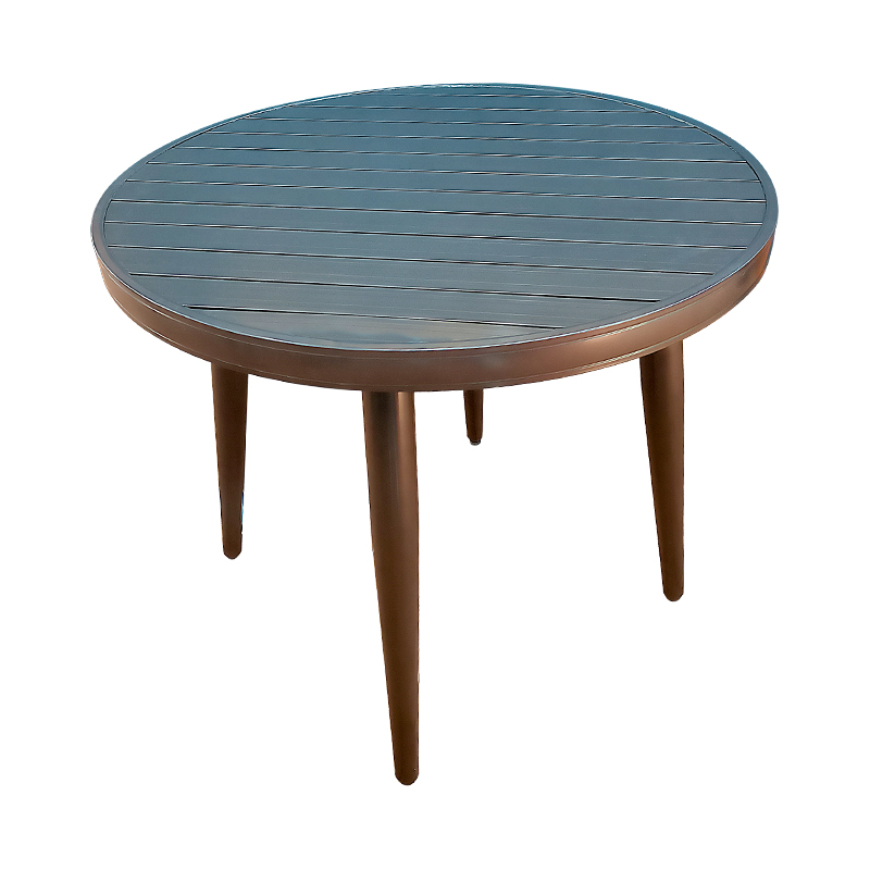 Nordic Minimalistyczny styl aluminiowy stół i krzesło
