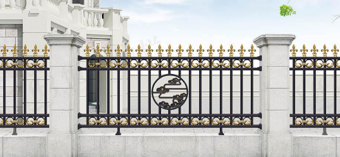 Privat Estate Exclusive Explosion-Profic krypterat aluminiumstaket