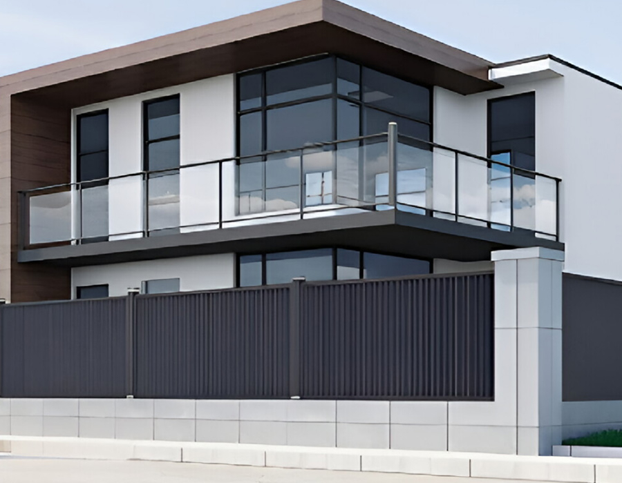 Modern Minimalist Aluminum Alloy Fence