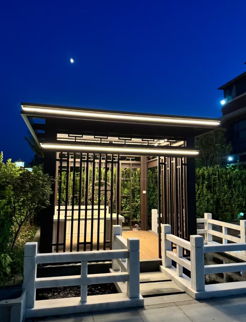 Squisita miscela in alluminio pergola-una di durata ed eleganza
