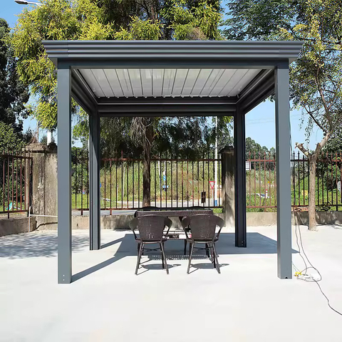 Klasyczna elegancja nowoczesna trwałość europejska luksusowa aluminiowa pergola