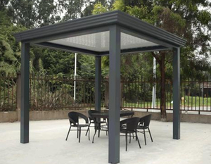 Aluminiowa pergola w stylu europejskim