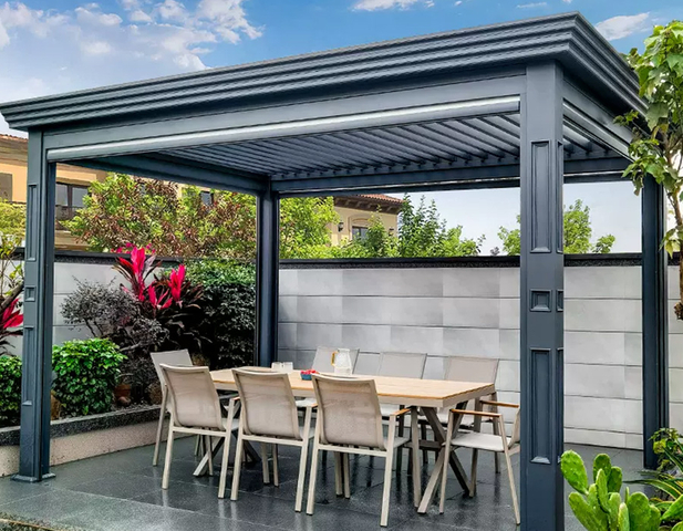 Pergola typu luksusowego