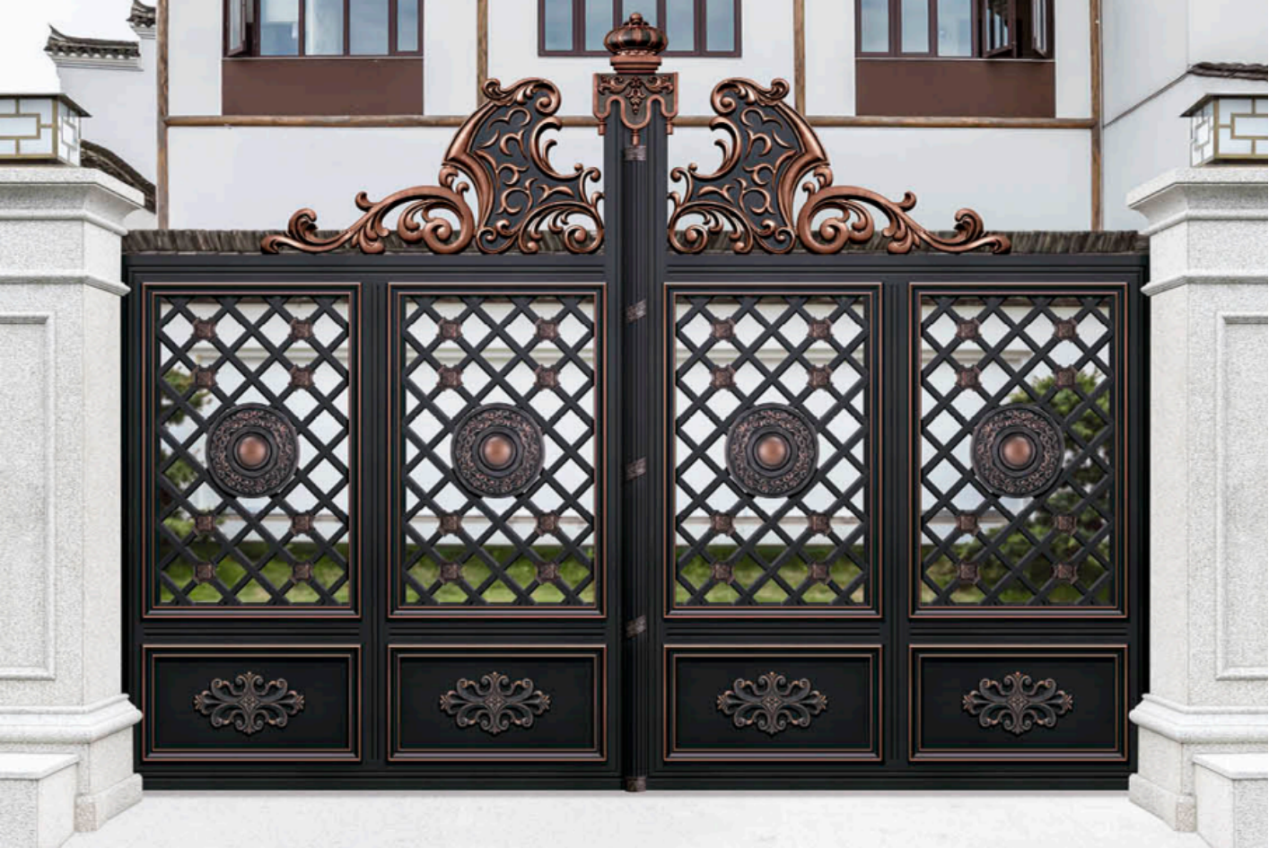 Royal Garden Intelligent Courtyard Gate
